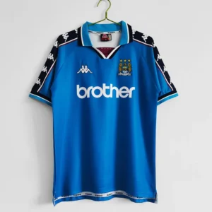 Manchester City 1997/98 Home Jersey - PLAYER EDITION