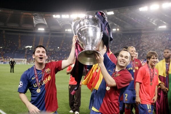 Barcelona 2008/09 UCL champion jersey - PLAYER EDITION